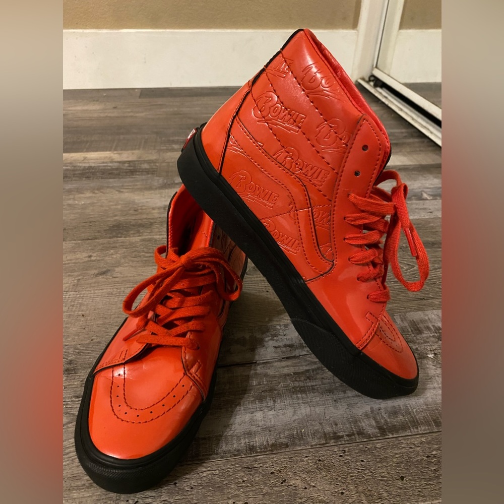 VANS X DAVID BOWIE Sk8-Hi Platform 2 Ziggy Stardust Mens 8.5 women 10